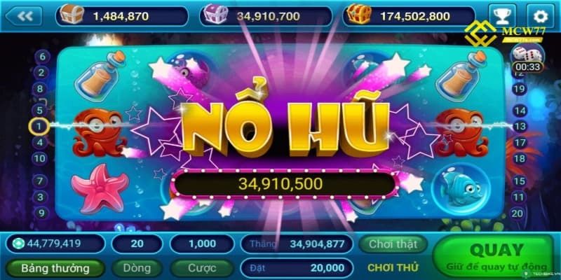 Chơi nổ hũ ăn tiền xu hướng
